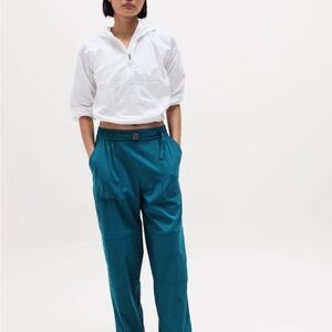 Athleta Teal Track Pants